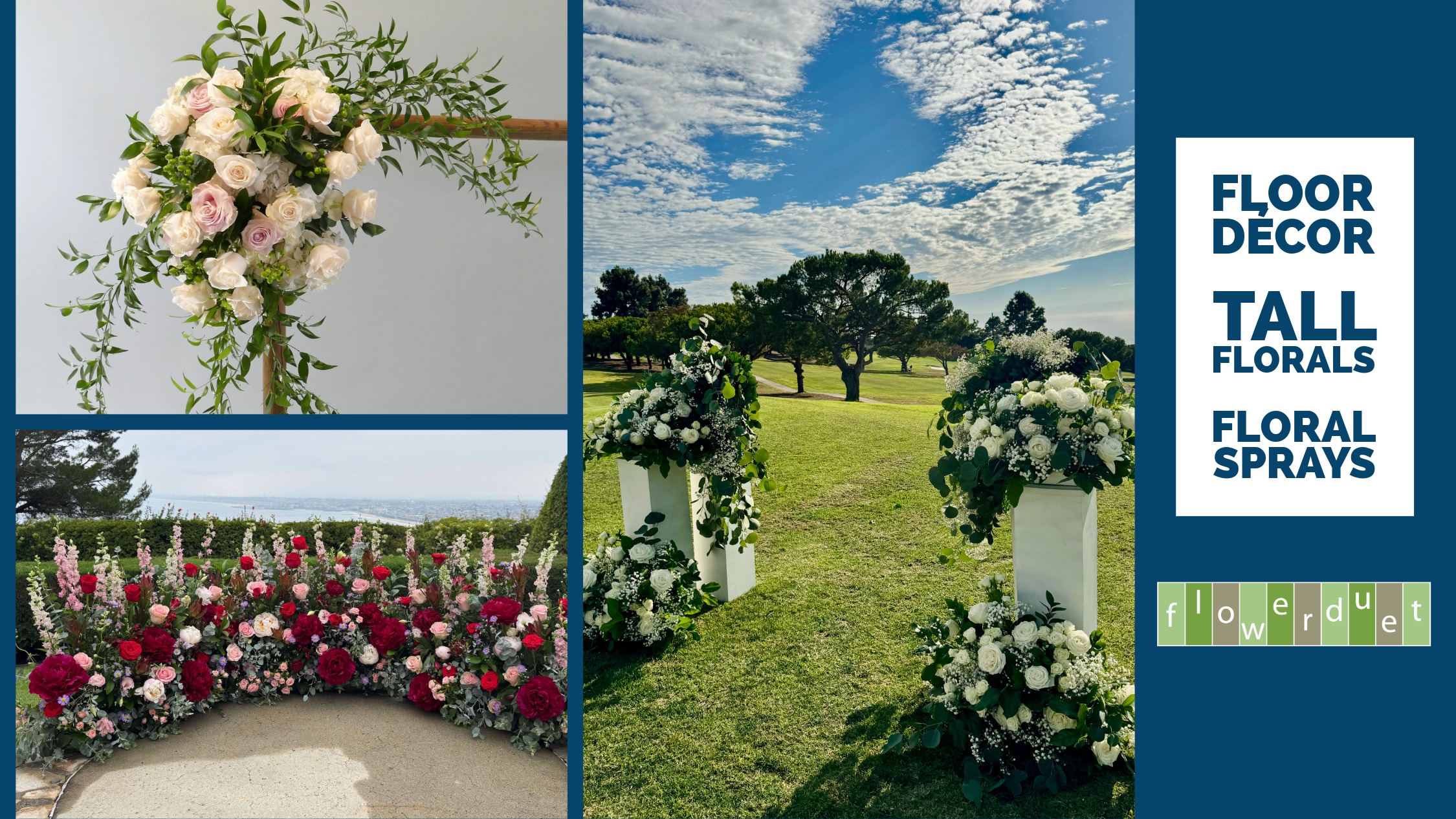 Product image for Event Floral Sprays, Floor Décor and Plinth Flowers