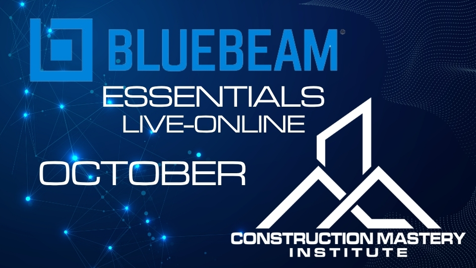 Product image for Bluebeam Essentials Bootcamp (OCTOBER) 