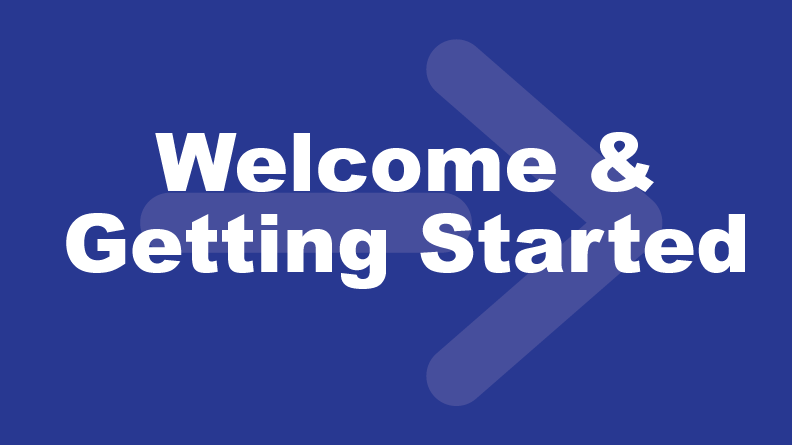 Product image for Welcome and Getting Started