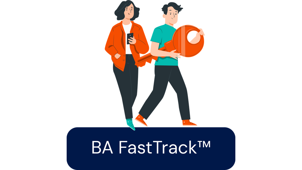Product image for BA Fast Track™️ - Le parcours autonome de professionnalisation en Business Analyse