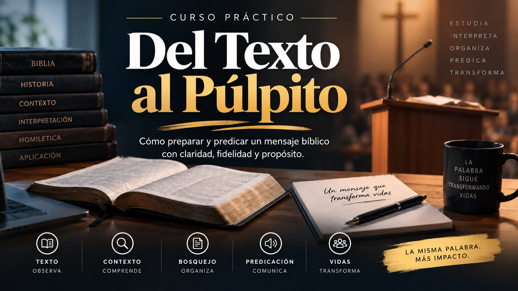 Imagen de producto para Del Texto al Púlpito