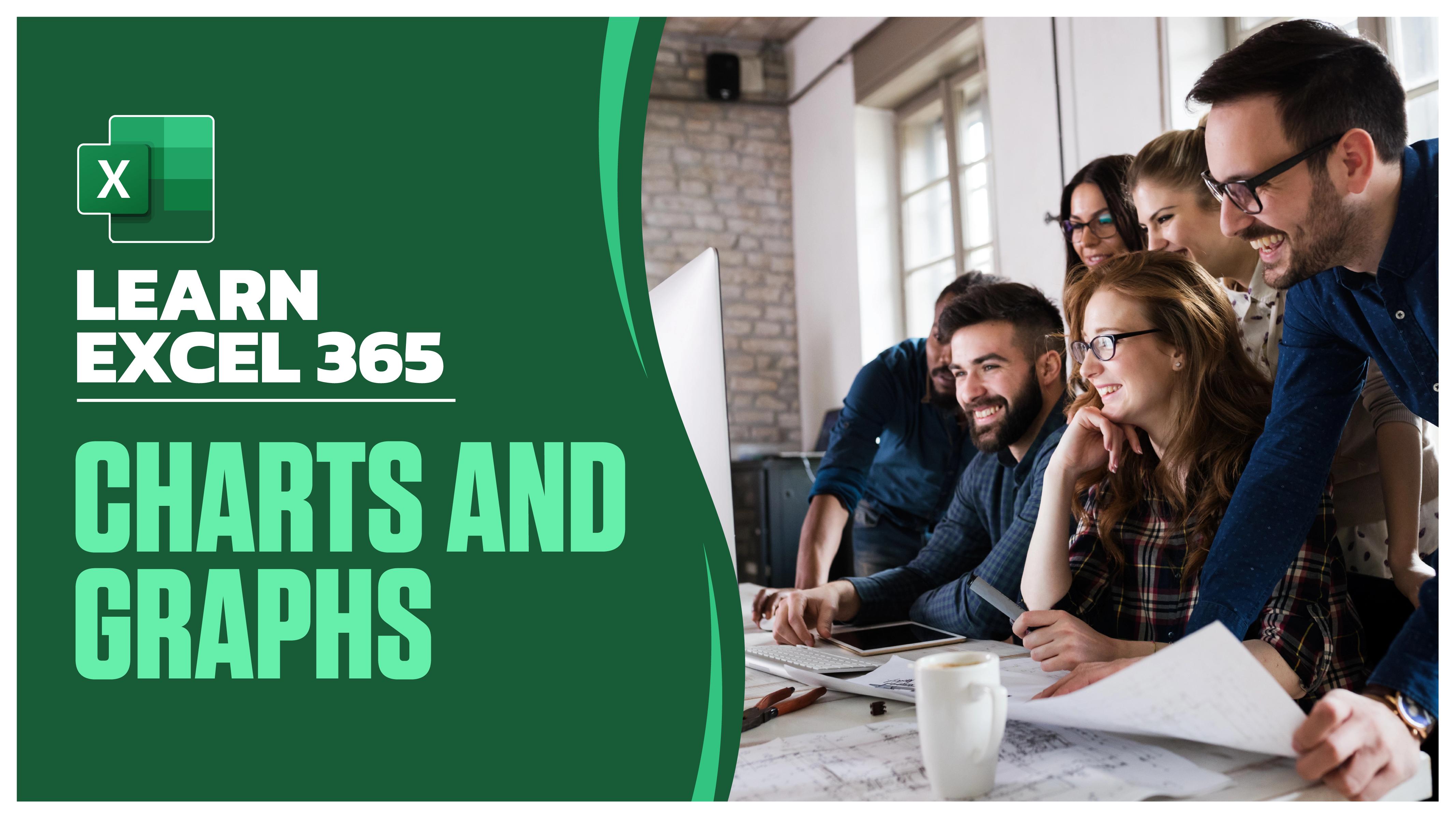 Product image for Charts and Graphs: Learn Excel 365