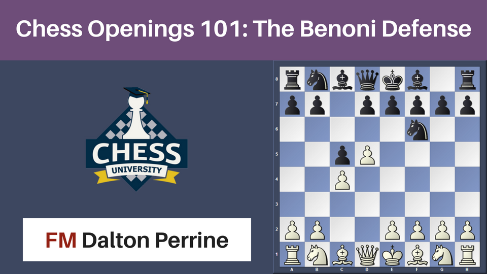 Product image for Chess Openings 101: Introduction to the Benoni Defense