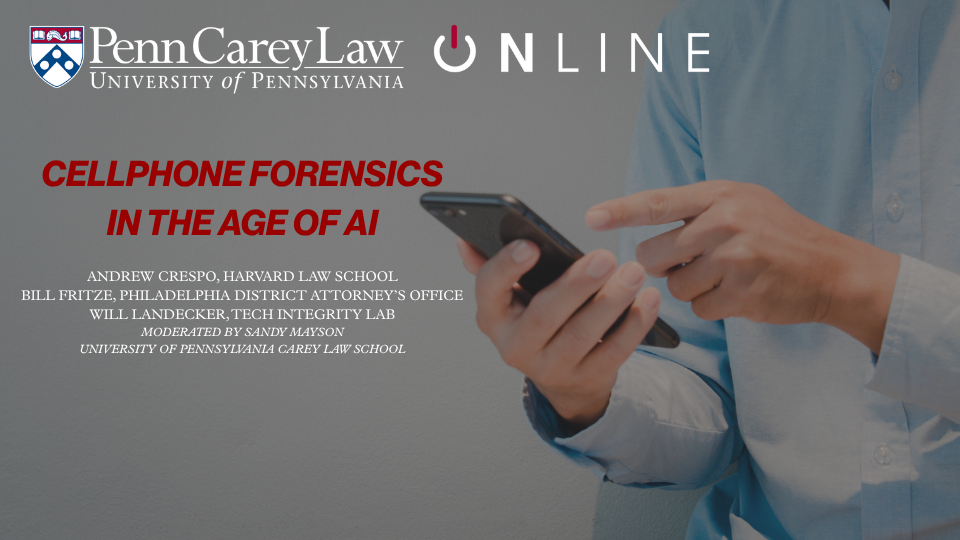 Product image for Cellphone Forensics in the Age of AI