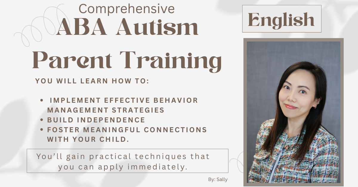 Product image for ABA Parent Training Course (English)
