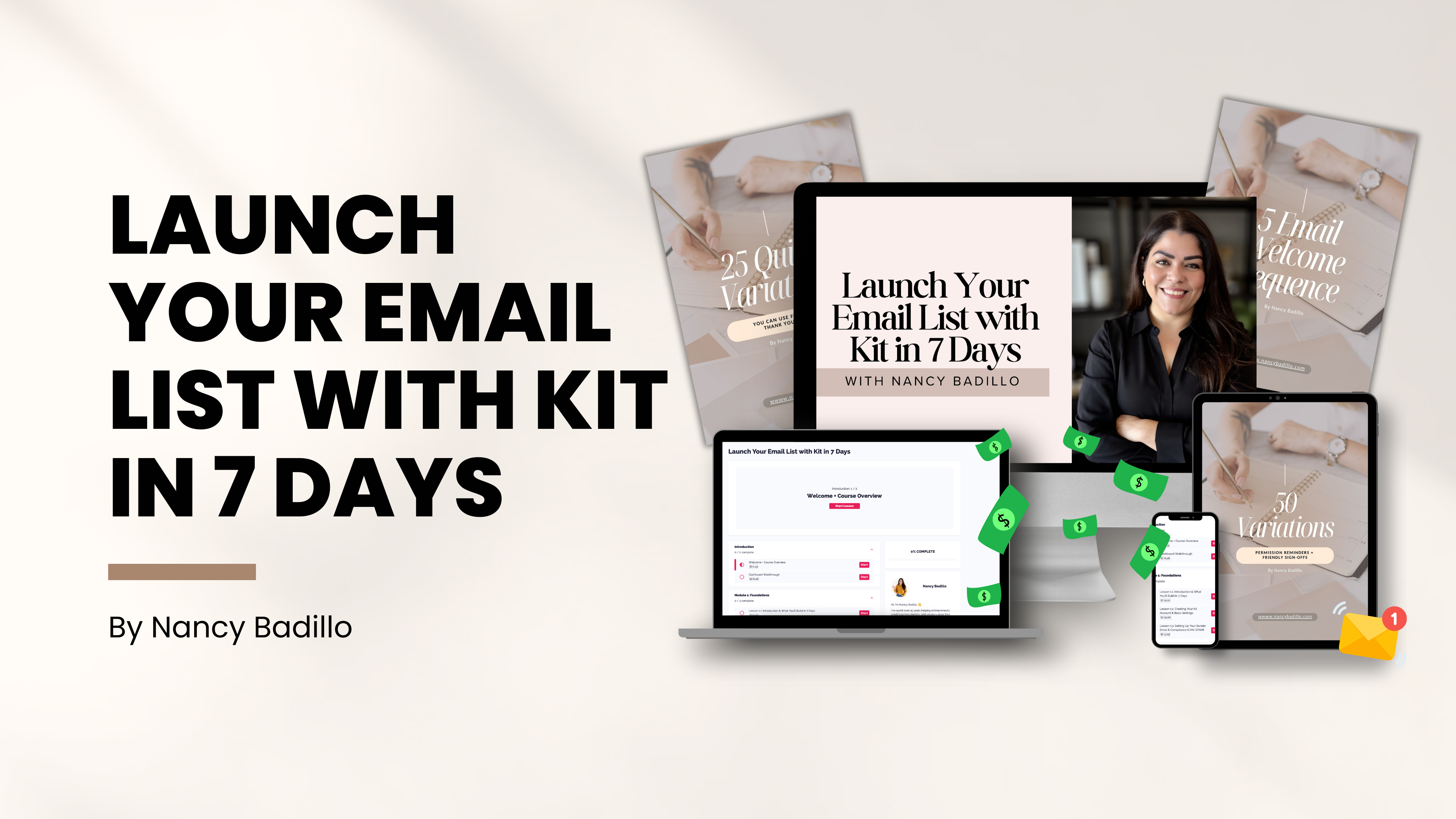 Product image for Launch Your Email List with Kit in 7 Days