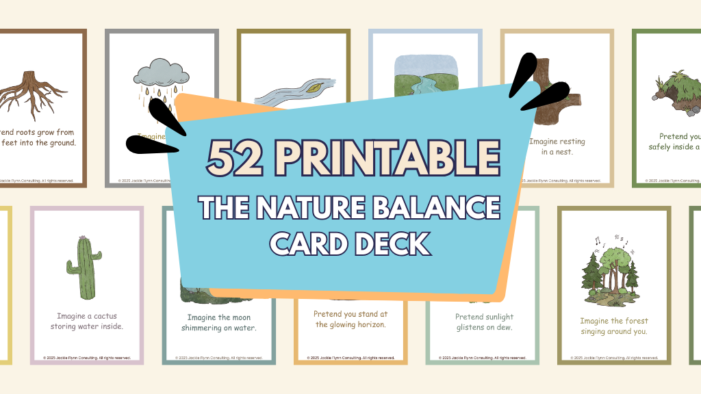 Product image for The Nature Balance Card Deck