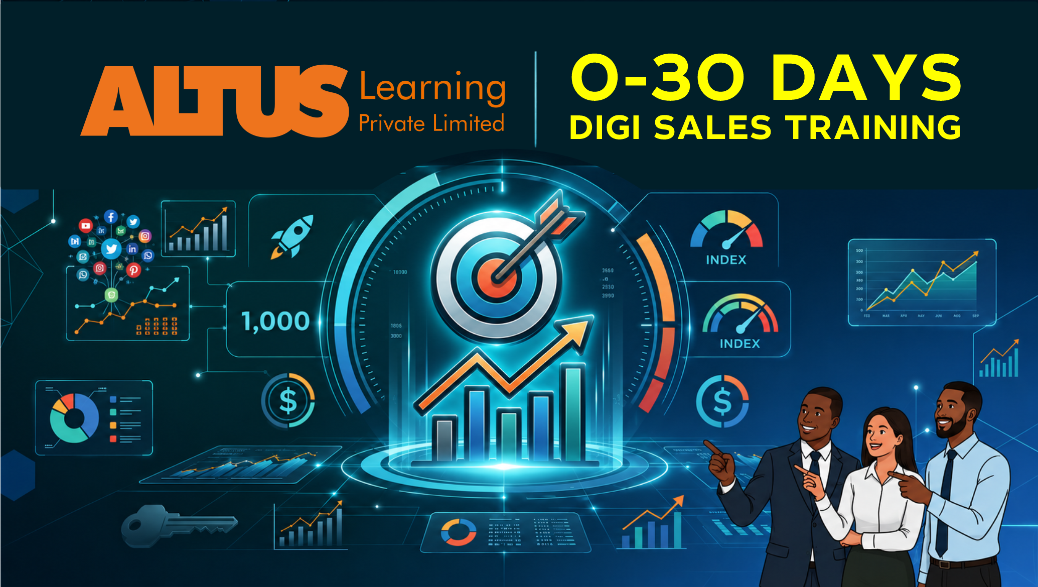 Product image for ALTUS - DIGI SALES TRAINING 0-30 Days