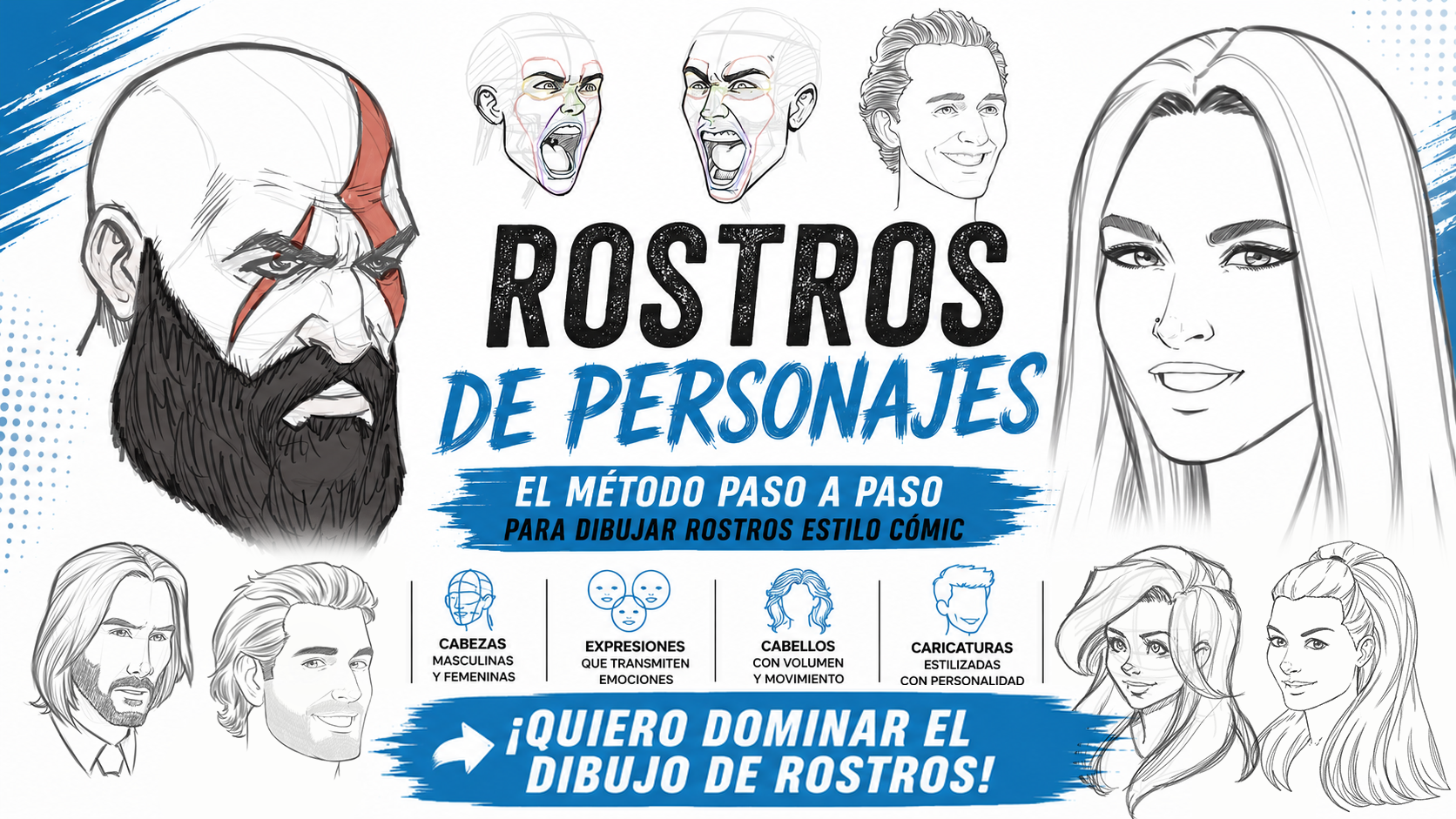 Imagen de producto para 02 Rostros de personajes