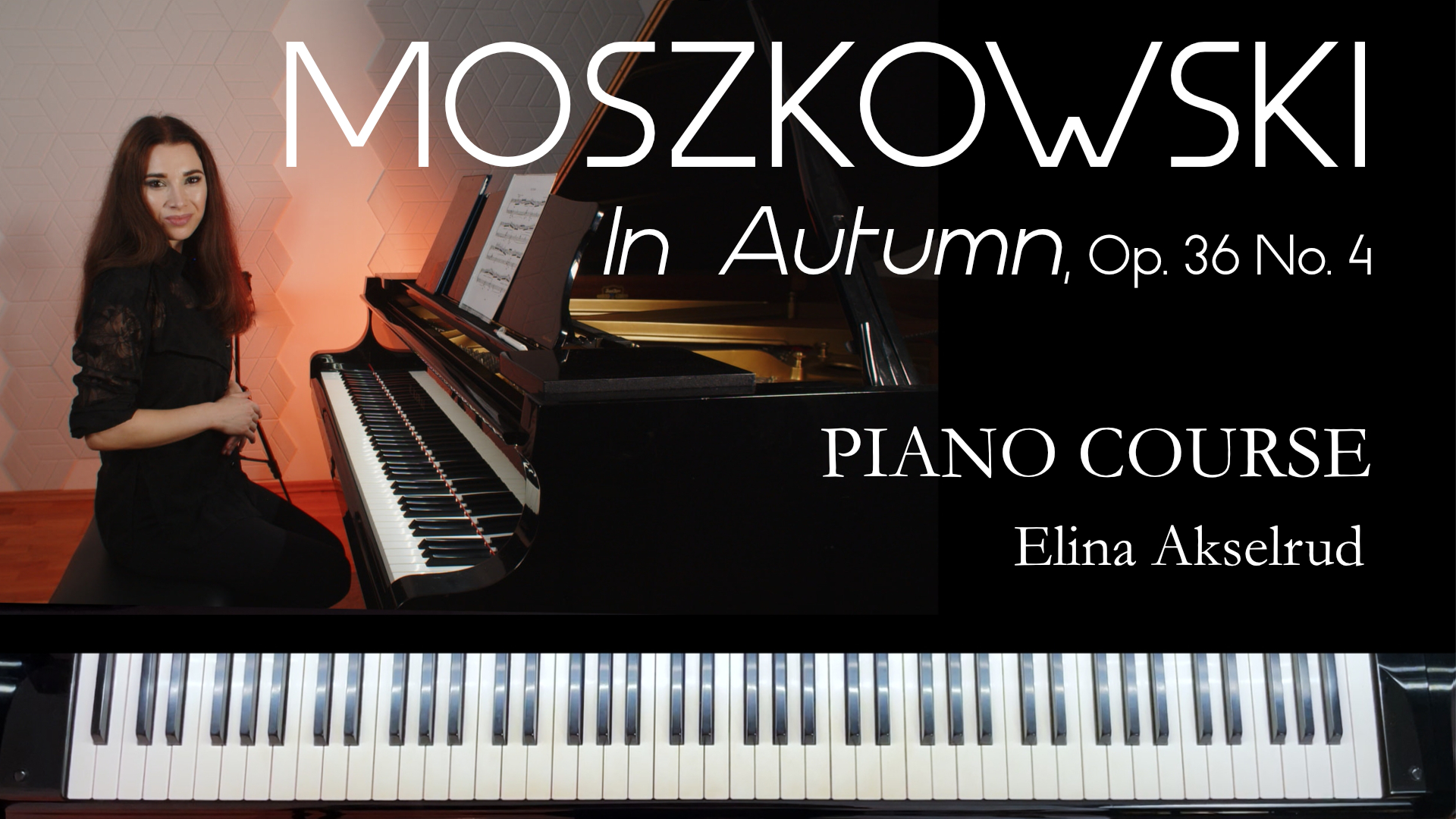Product image for Moritz Moszkowski In Autumn / En Automne, Op. 36 No. 4