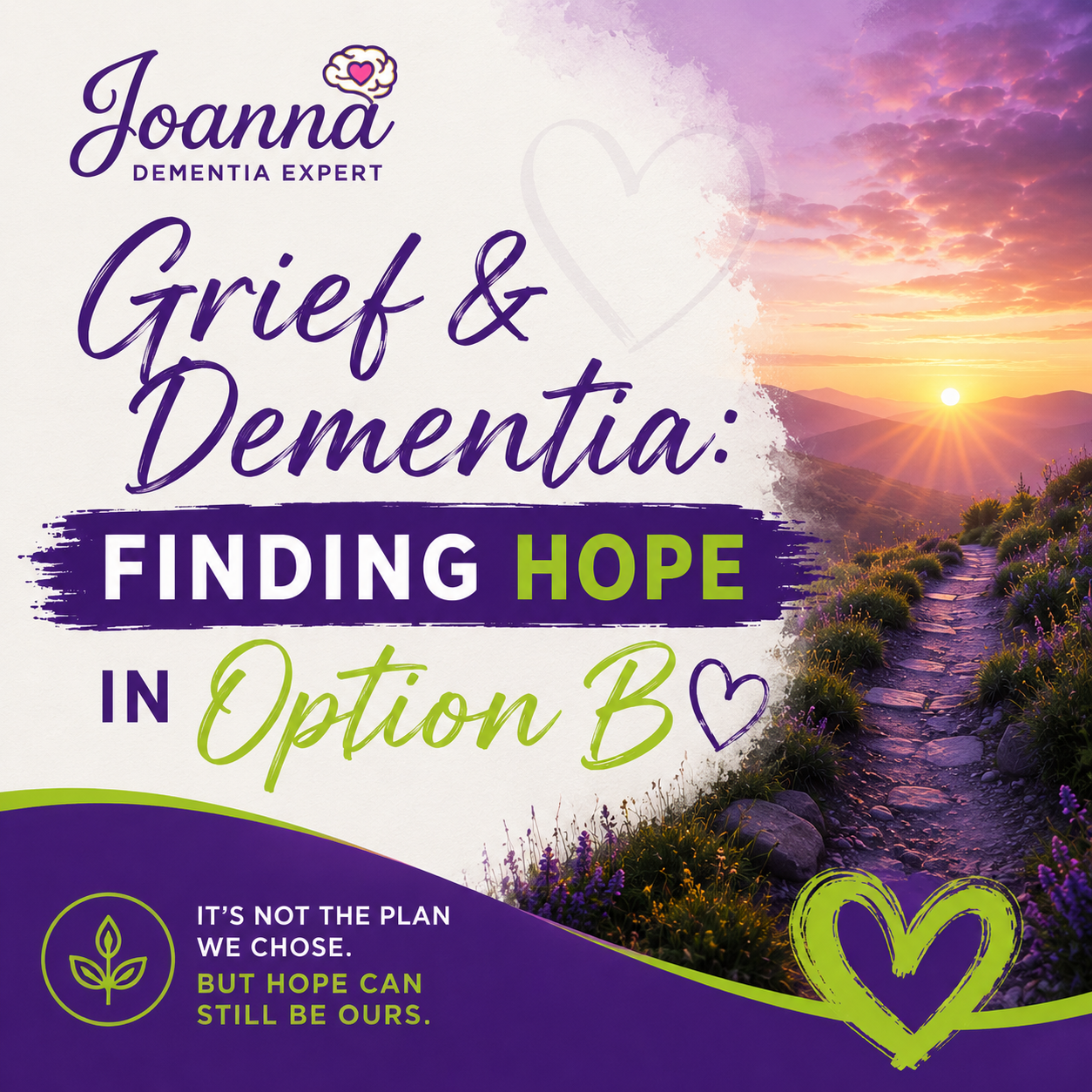 Product image for Grief & Dementia: Finding Hope in Option B