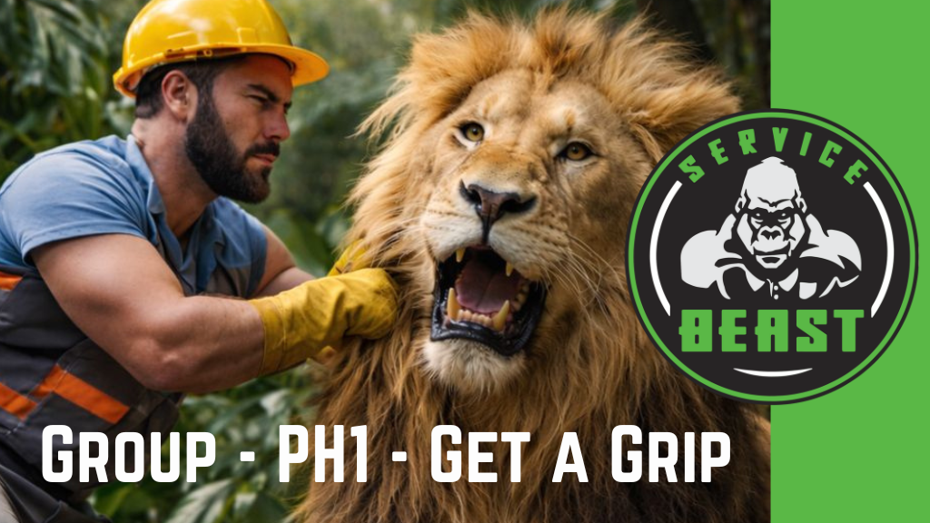 Product image for BEAT THE JUNGLE Business Success Group - PHASE ONE - "Get a Grip"