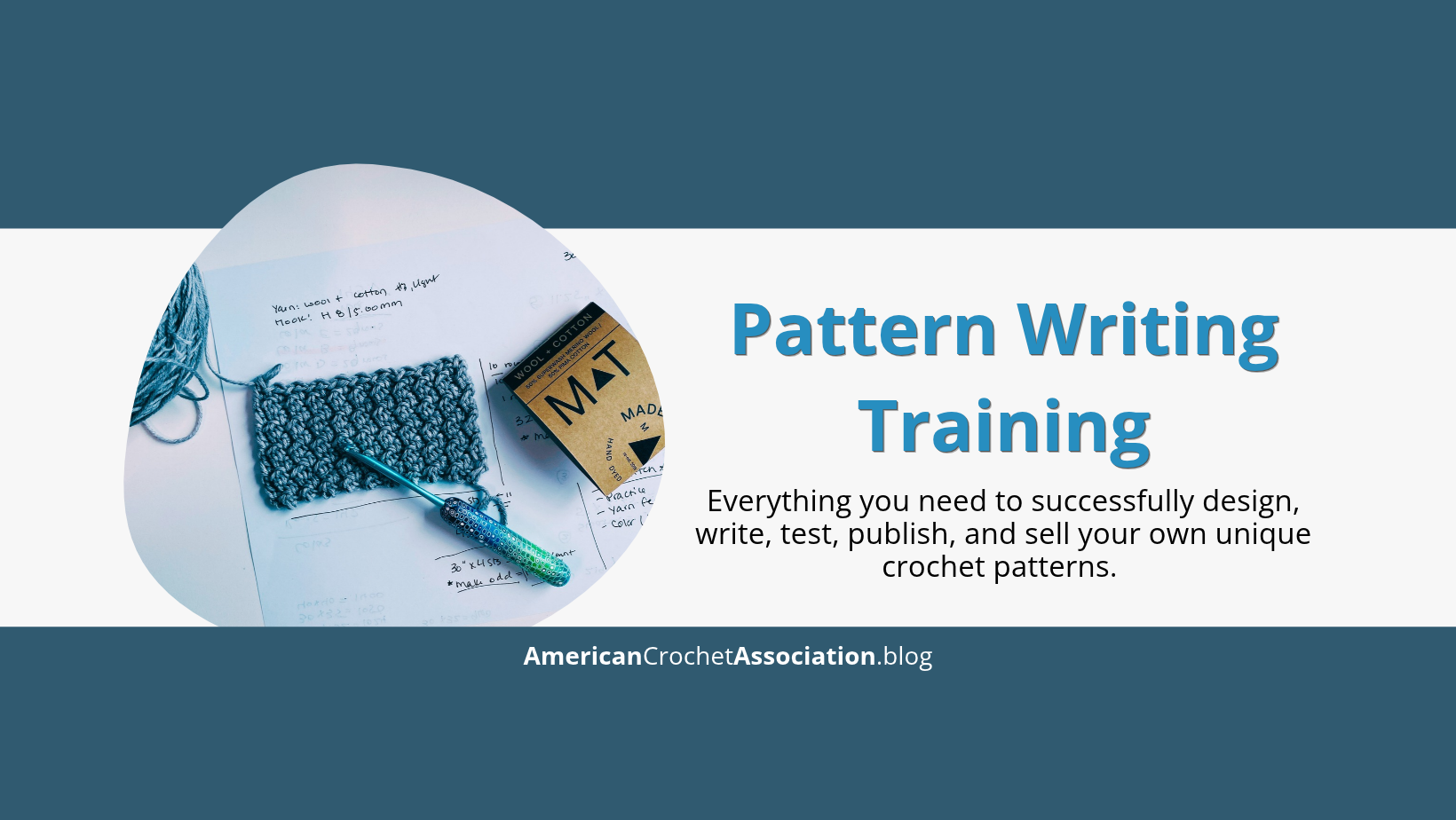 Product image for Crochet Pattern Writing Training 