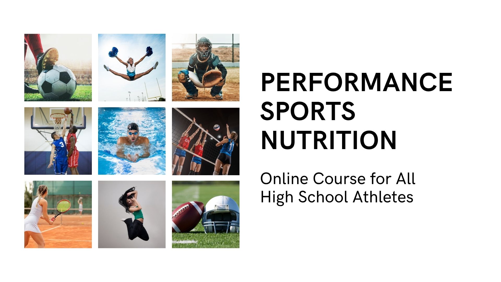 Product image for Performance Nutrition for High School Athletes
