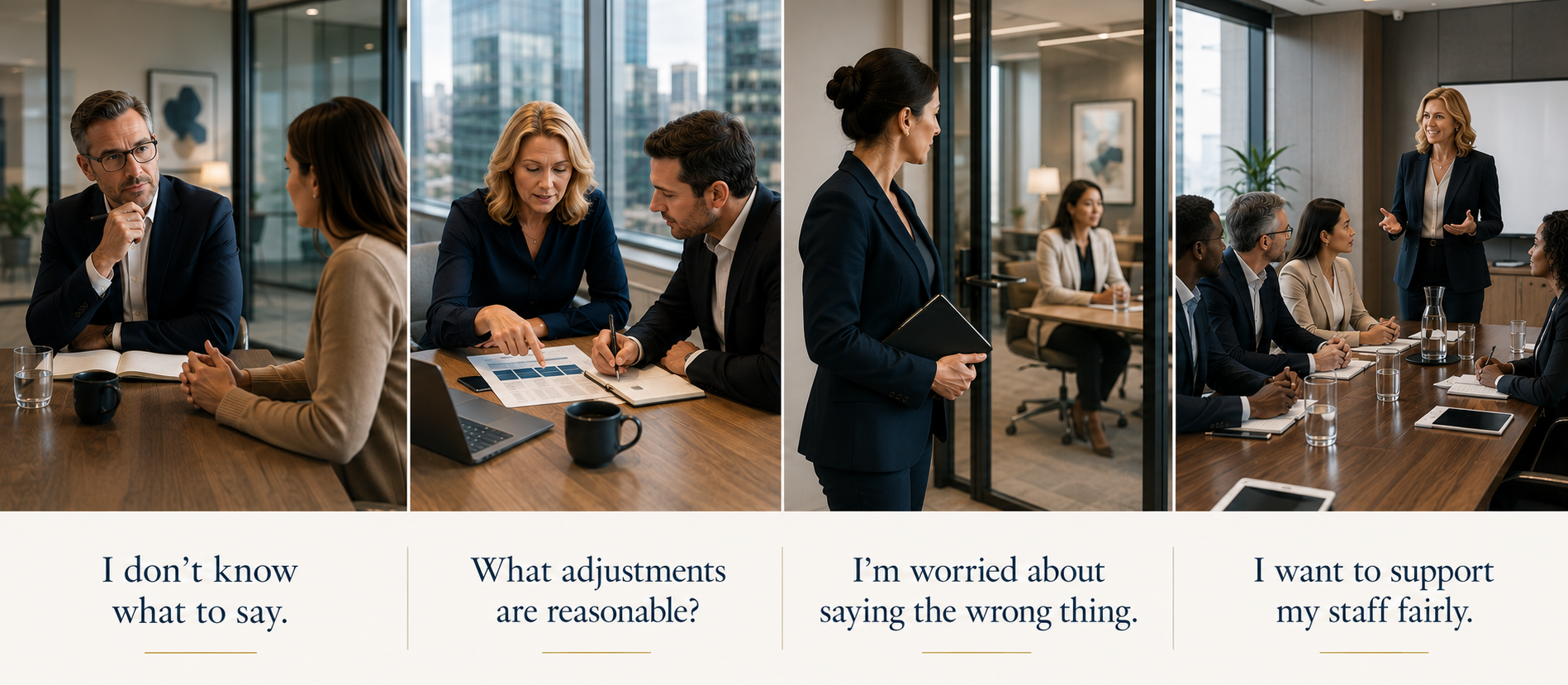 This programme gives managers the confidence, knowledge and practical tools to answer every one of these questions.