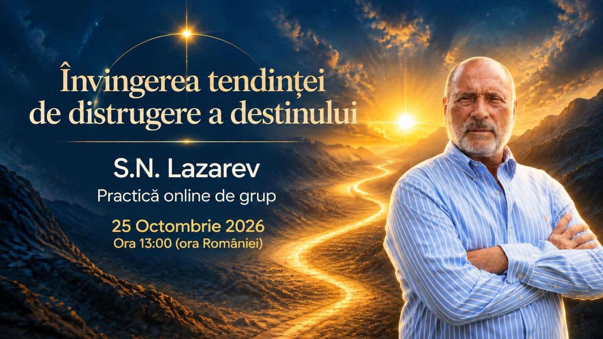 Product image for Învingerea tendinței de distrugere a destinului - 25 Octombrie 2026 