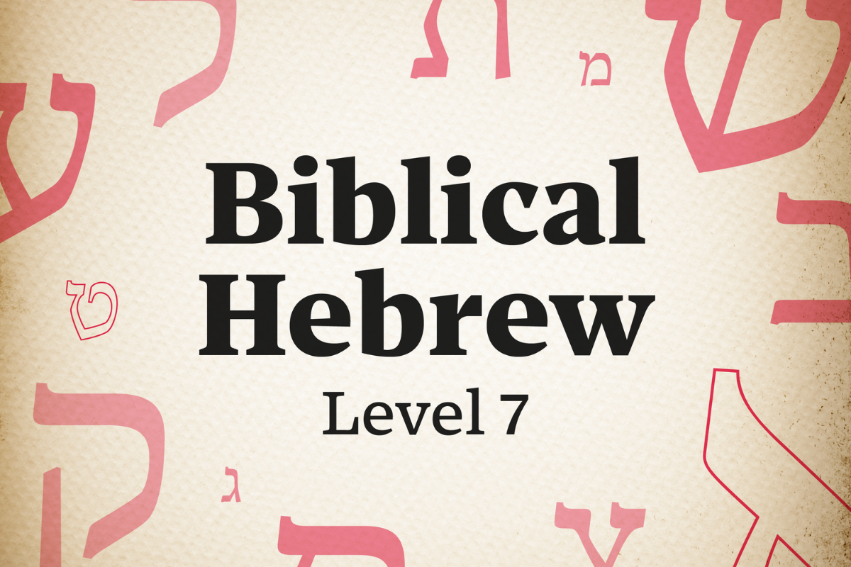 Product image for Biblical Hebrew Level 7
