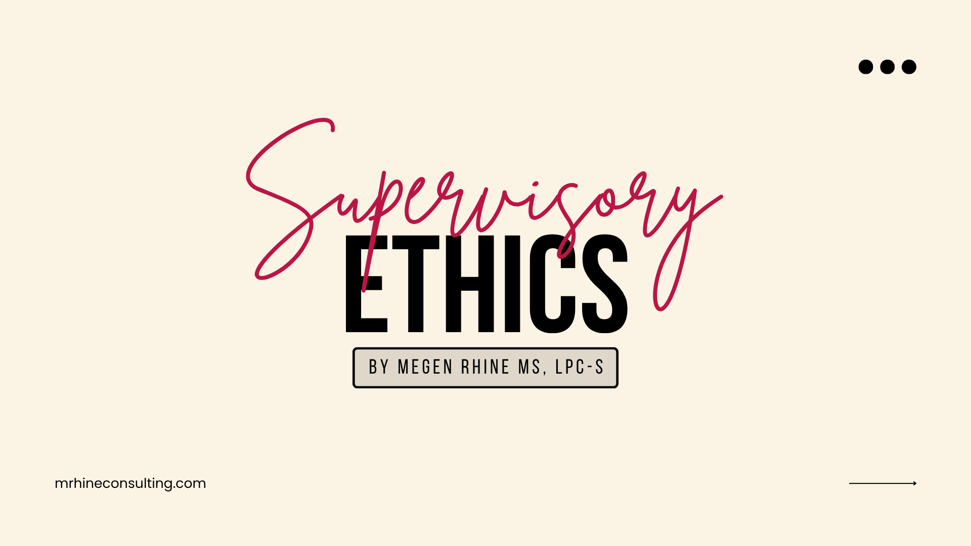 Product image for Supervisory Ethics-3 CEUs