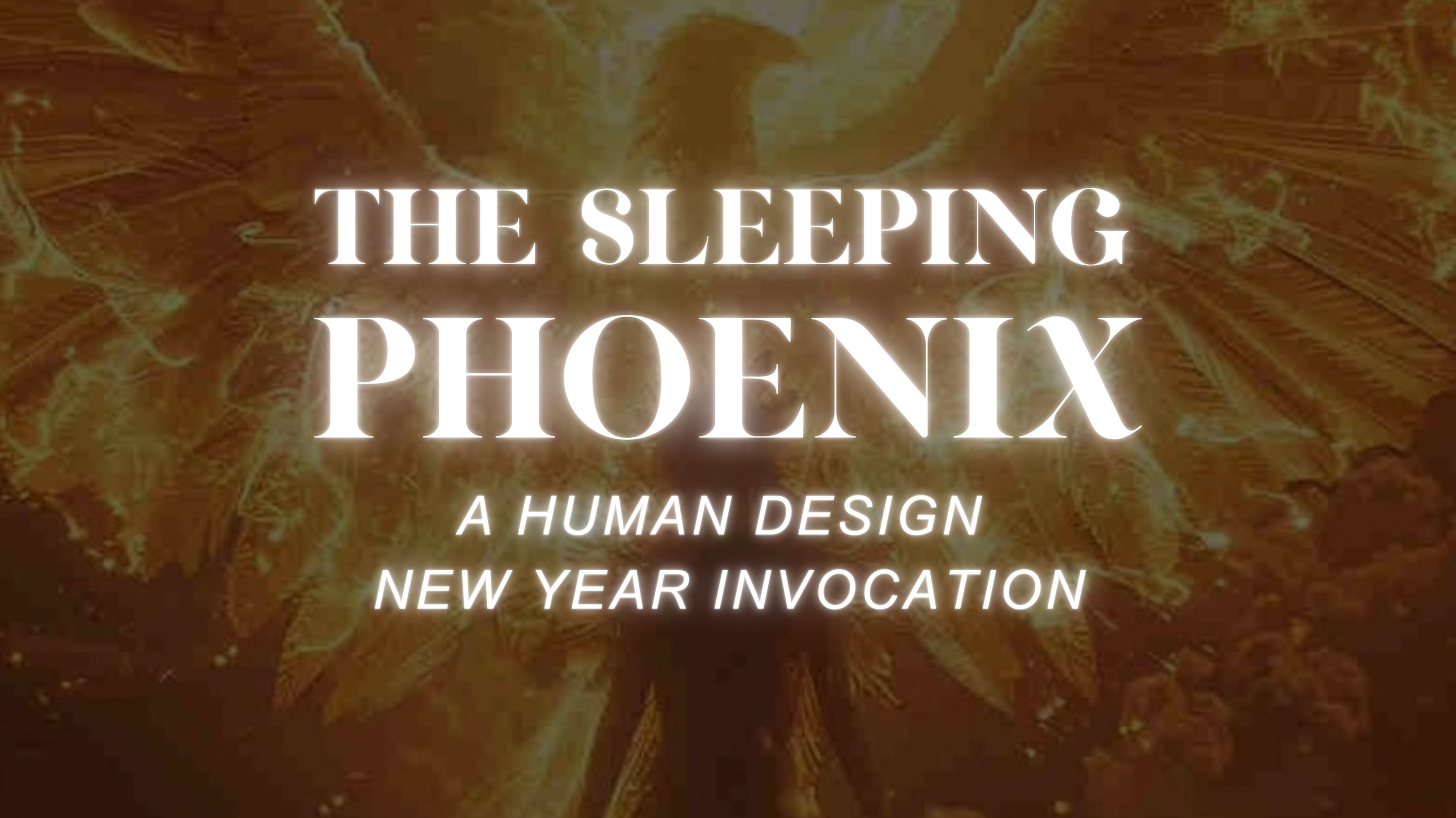 Product image for The Sleeping Phoenix: A Human Design New Year Invocation
