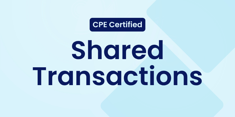 Product image for CPE - Shared Transactions Partner Training Course