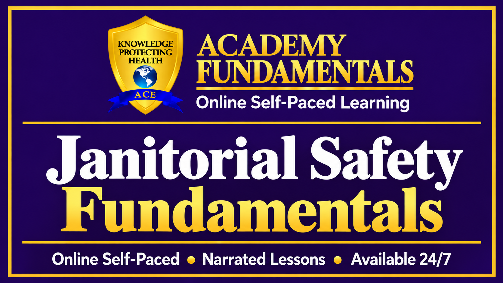 Product image for Janitorial Safety Fundamentals
