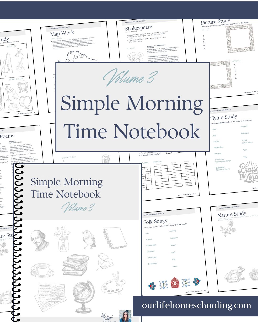Product image for Volume 3 Simple Morning Time Notebook