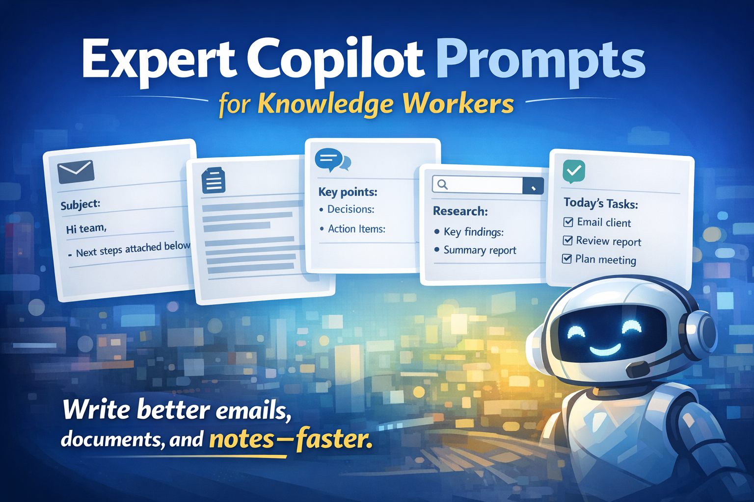 Product image for Clear Email Prompts for Busy Knowledge Workers