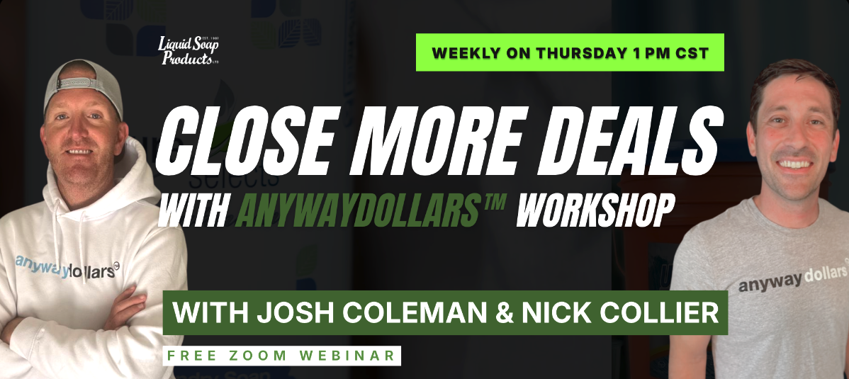 Product image for Close More Deals with AnywayDollars™ Workshop