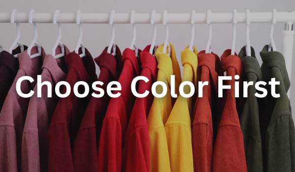 Product image for Choose Color First