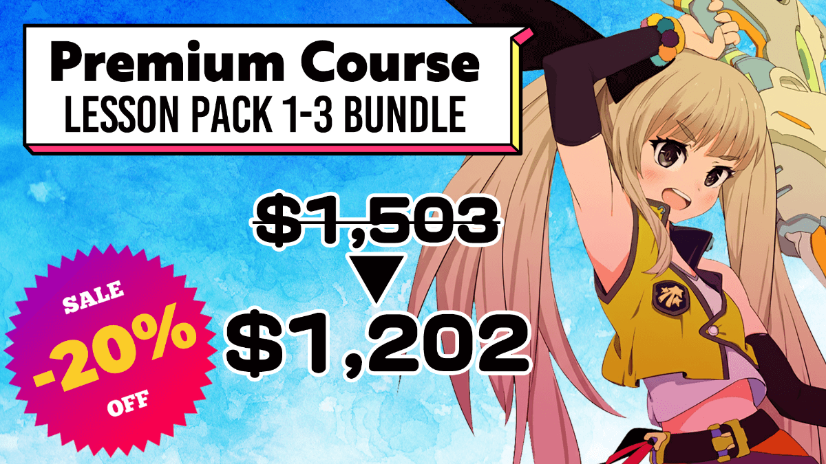 Product image for Premium Course Lesson Pack 1-3 Bundle
