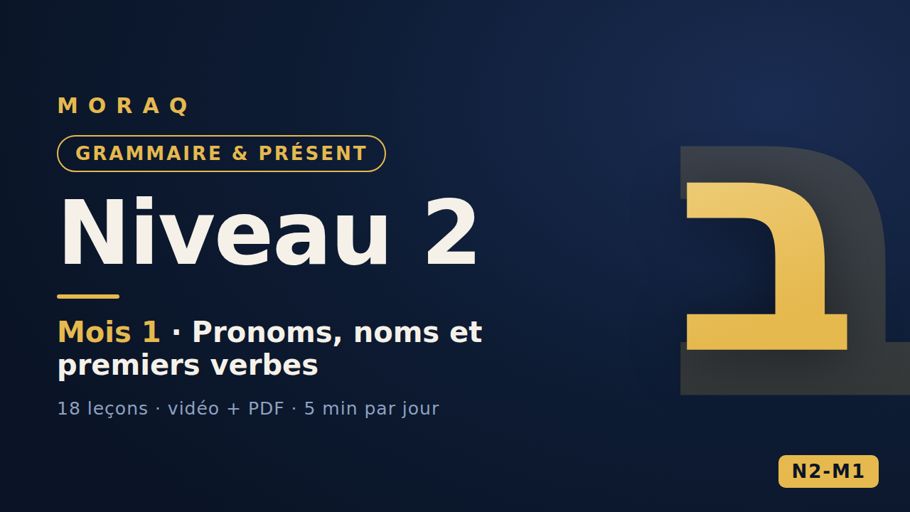 Image du produit pour Niveau 2 - Mois 1