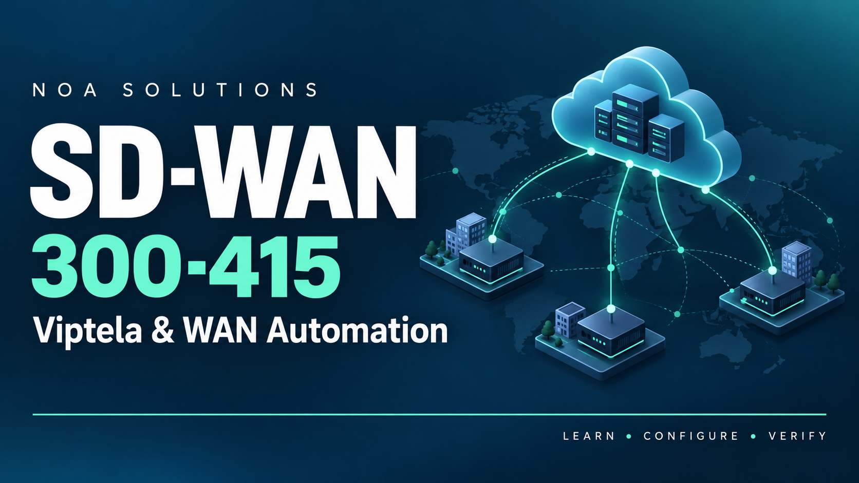Product image for Cisco SD-WAN 300-415 ENSDWI Masterclass — Viptela, vManage, cEdge & EVE-NG Labs