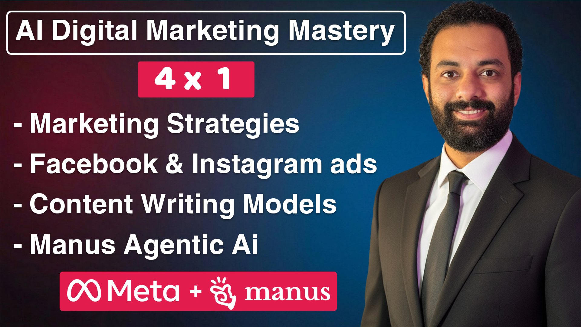 Product image for AI Digital Marketing Mastery 4 x 1 - Coming Soon