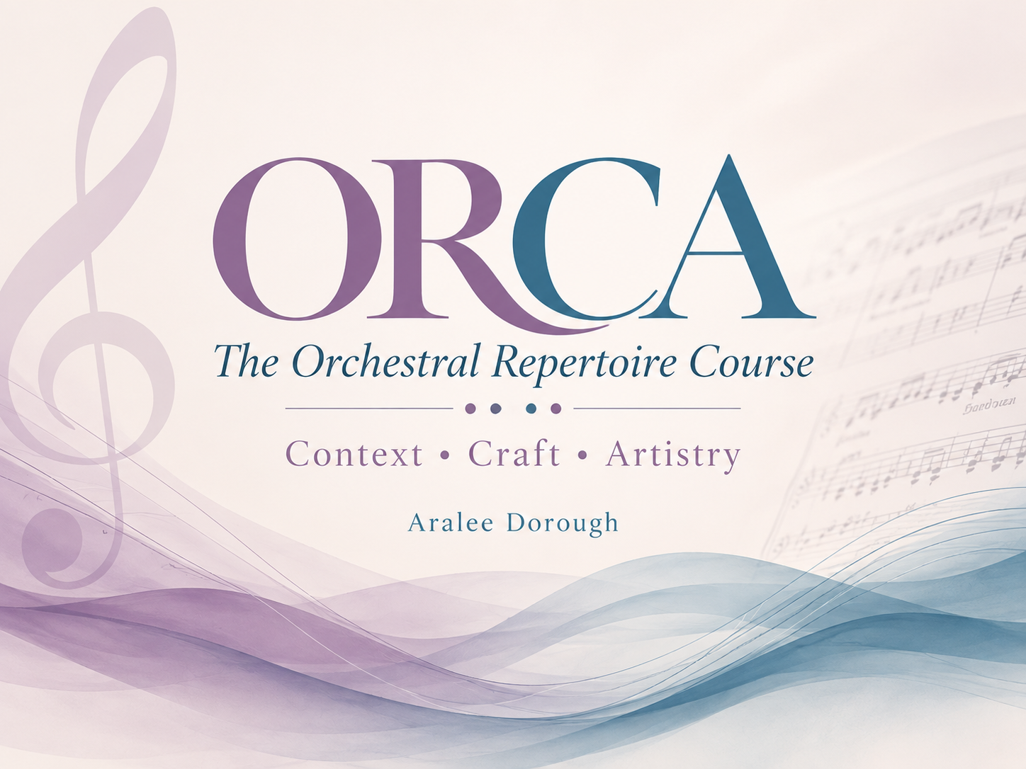 Product image for ORCA — The Orchestral Repertoire Course