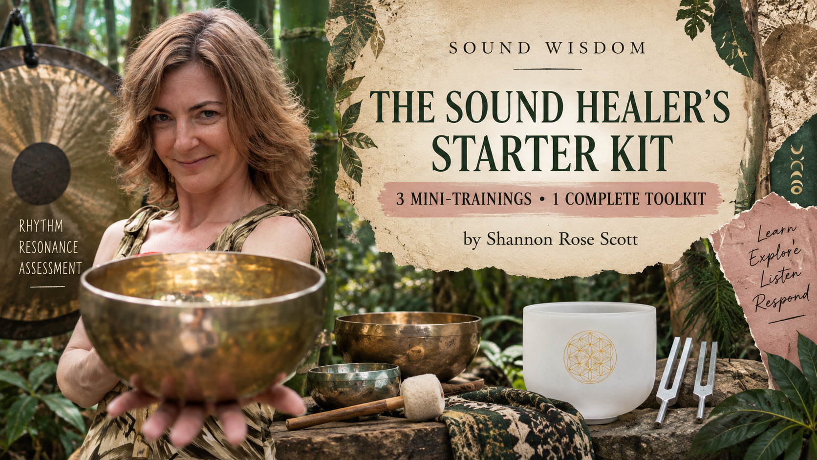 Product image for THE SOUND HEALER’S STARTER KIT