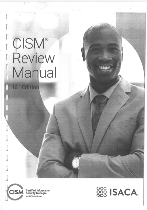 Product image for CISM Review Manual, 16th edition.pdf