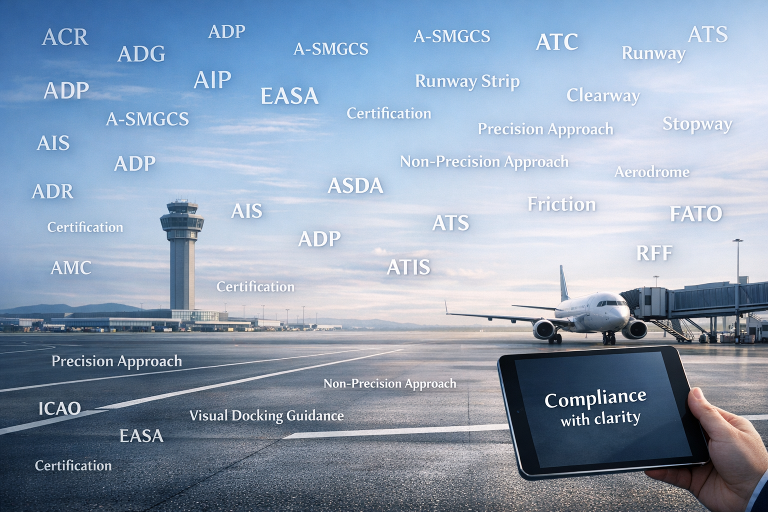 Product image for What do those people at the airport mean?