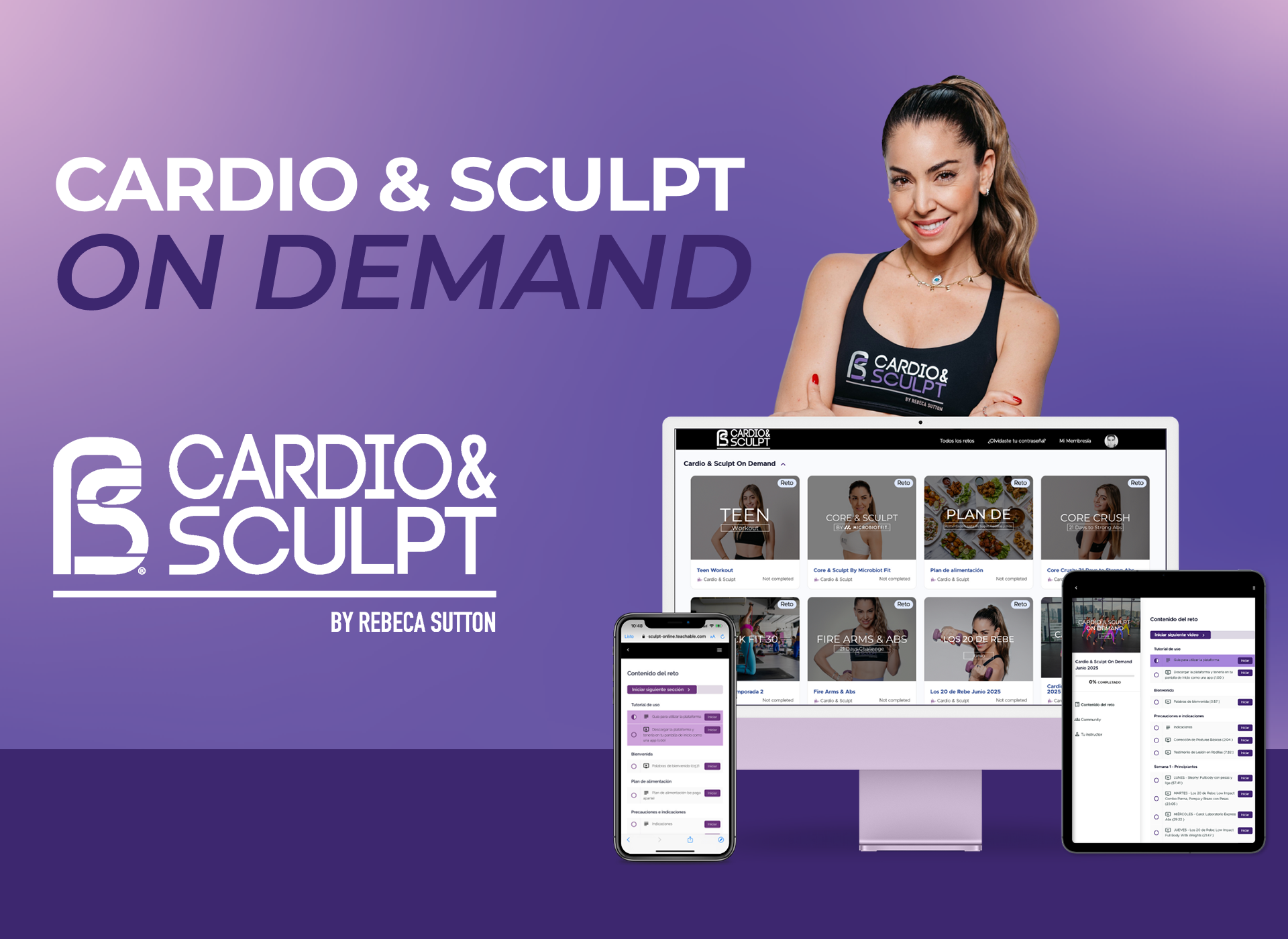 Suscripción Cardio & Sculpt On Demand