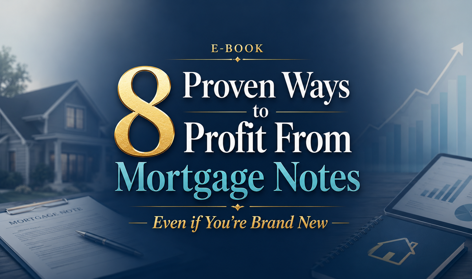 Product image for 8 Proven Ways to Profit from Mortgage Notes (Even If You're Brand New)