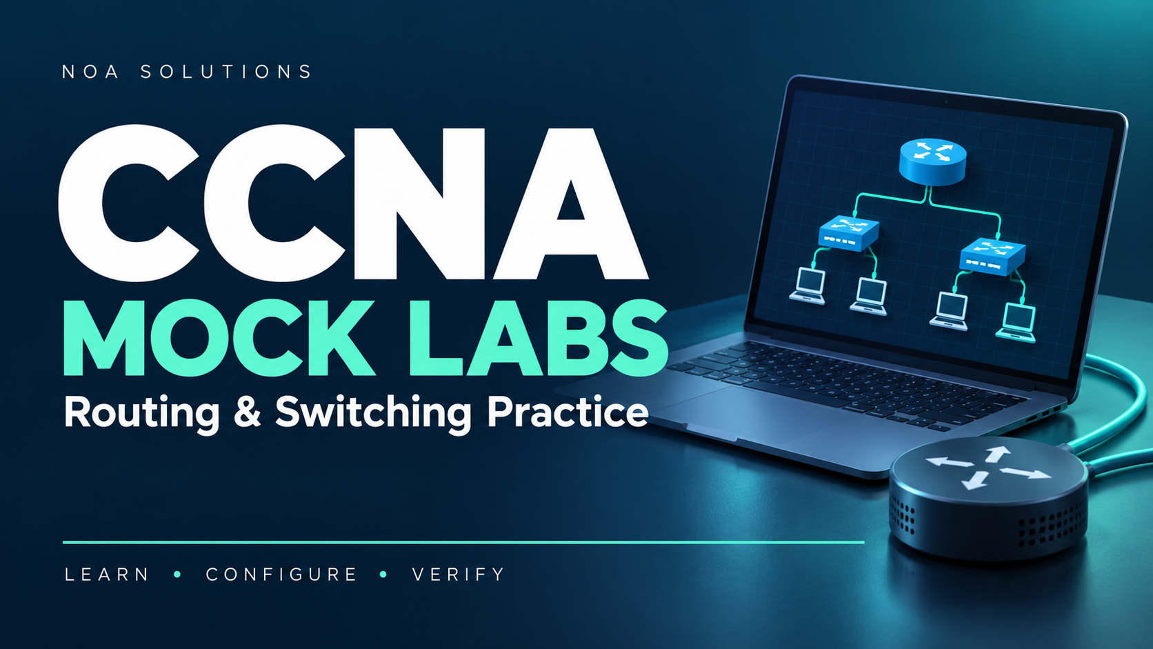 Product image for CCNA 200-301 Mock Labs — Routing, Switching & Troubleshooting Practice