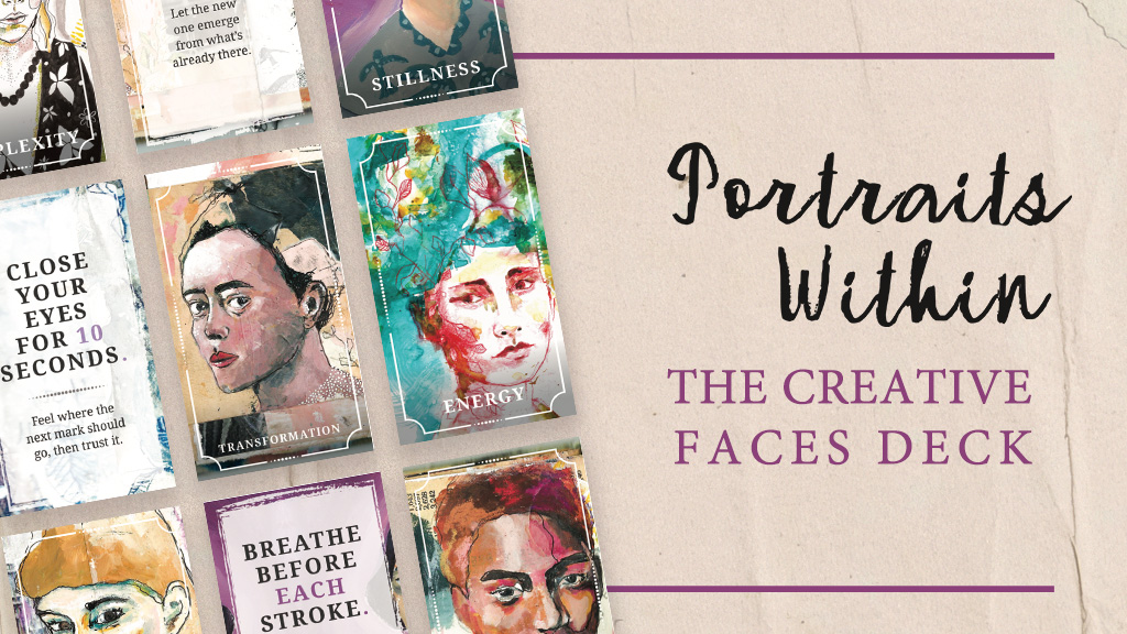 Product image for Portraits Within — The Creative Faces Deck {NEW}