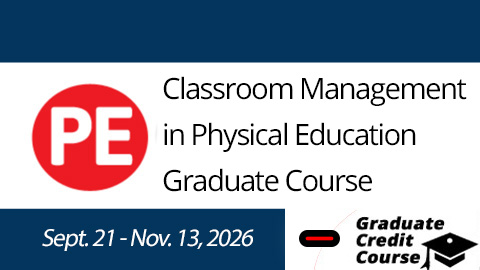 Product image for Classroom Management: The Key to Successfully Teaching Physical Education (Fall 2026)
