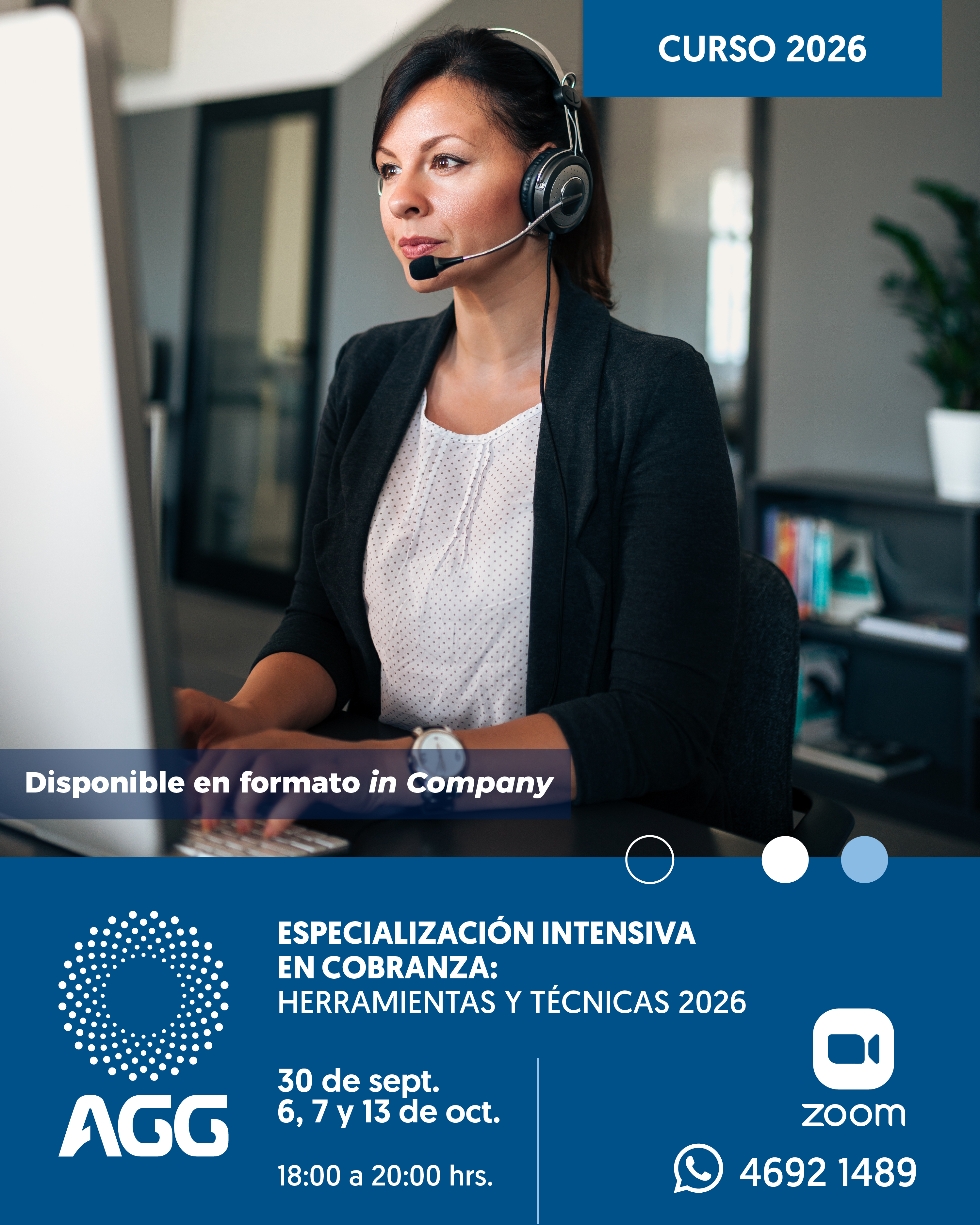 Product image for Especialización intensiva en cobranza:  Herramientas y técnicas 2026
