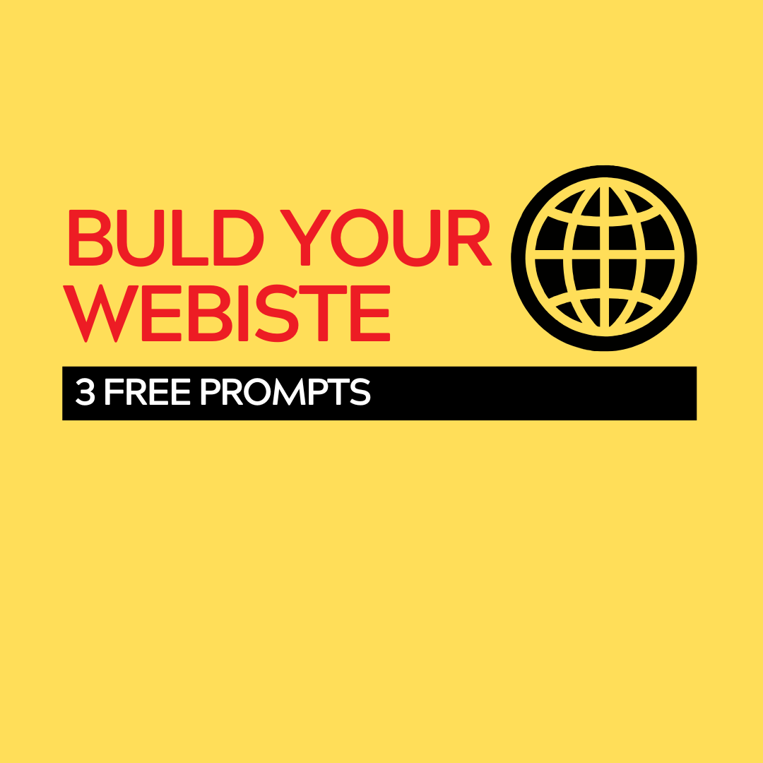 Product image for 3 Free Prompts: Building Your Website with Emergent