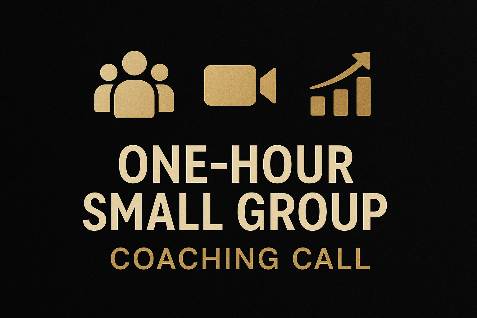 Product image for ONE HOUR Small Group ZOOM Meeting Coaching