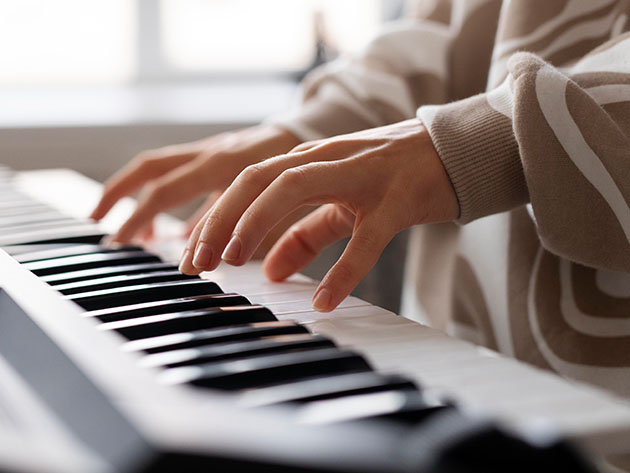 Product image for The Learn to Play the Piano & Music Composition Bundle
