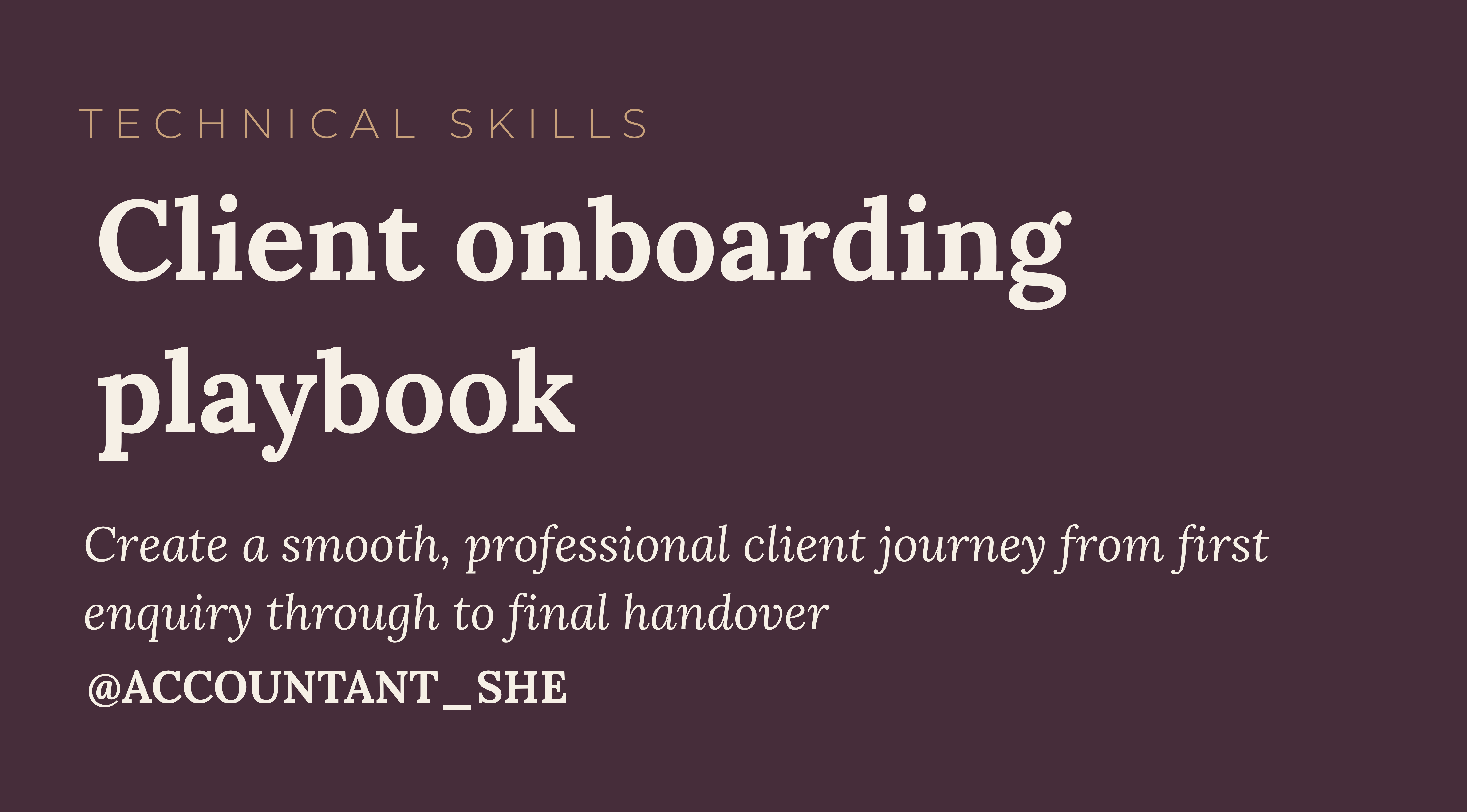 Product image for Client onboarding playbook