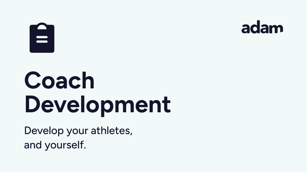 Product image for Coach Development Course