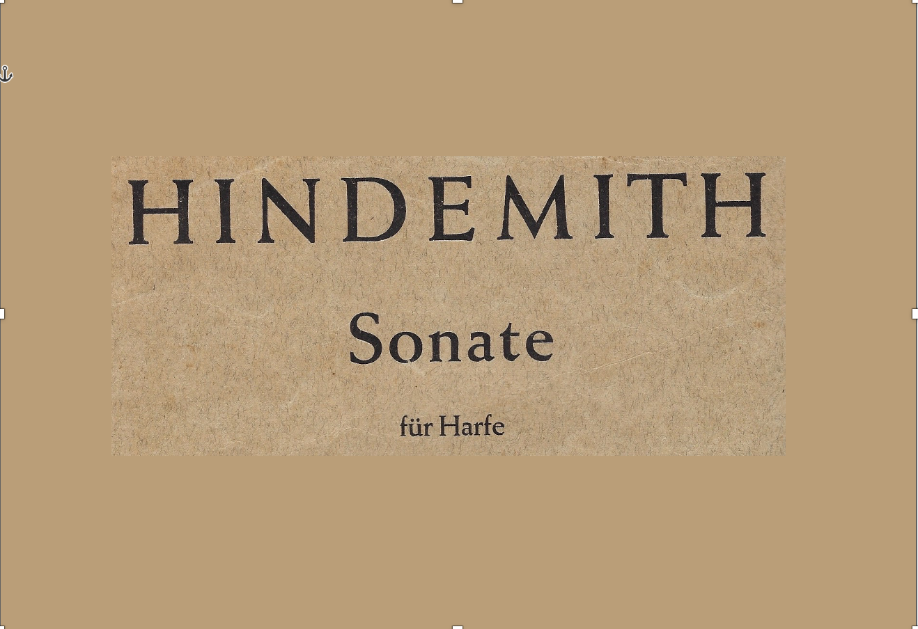 Product image for Hindemith: Sonata for Harp