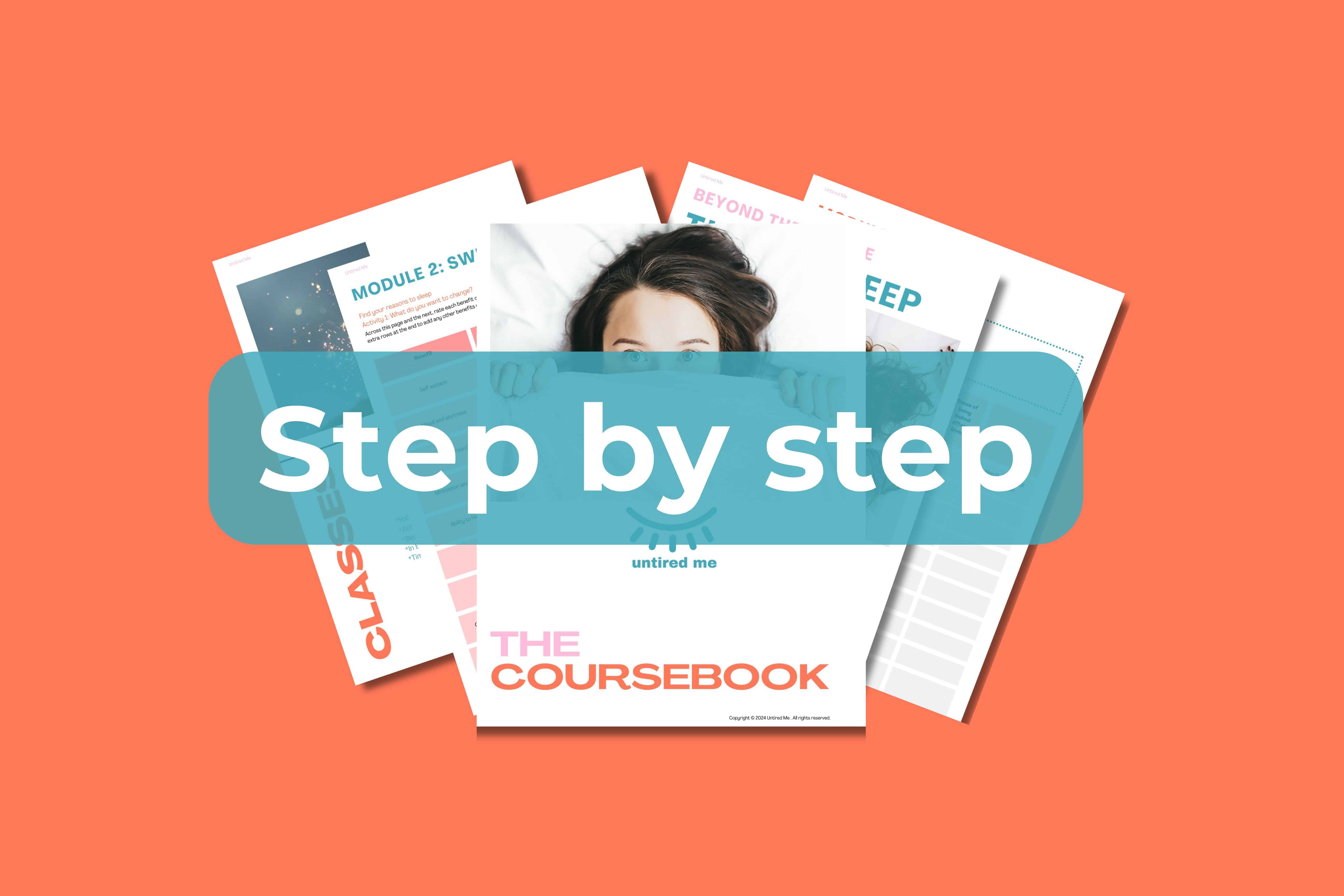 The Untired Me course booklet for revenge bedtime procrastination